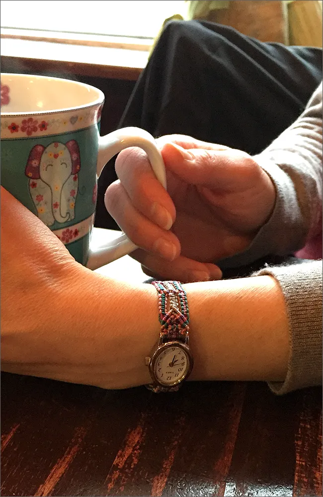 106PB - Narrow with Timex Silver Cavatina Watch