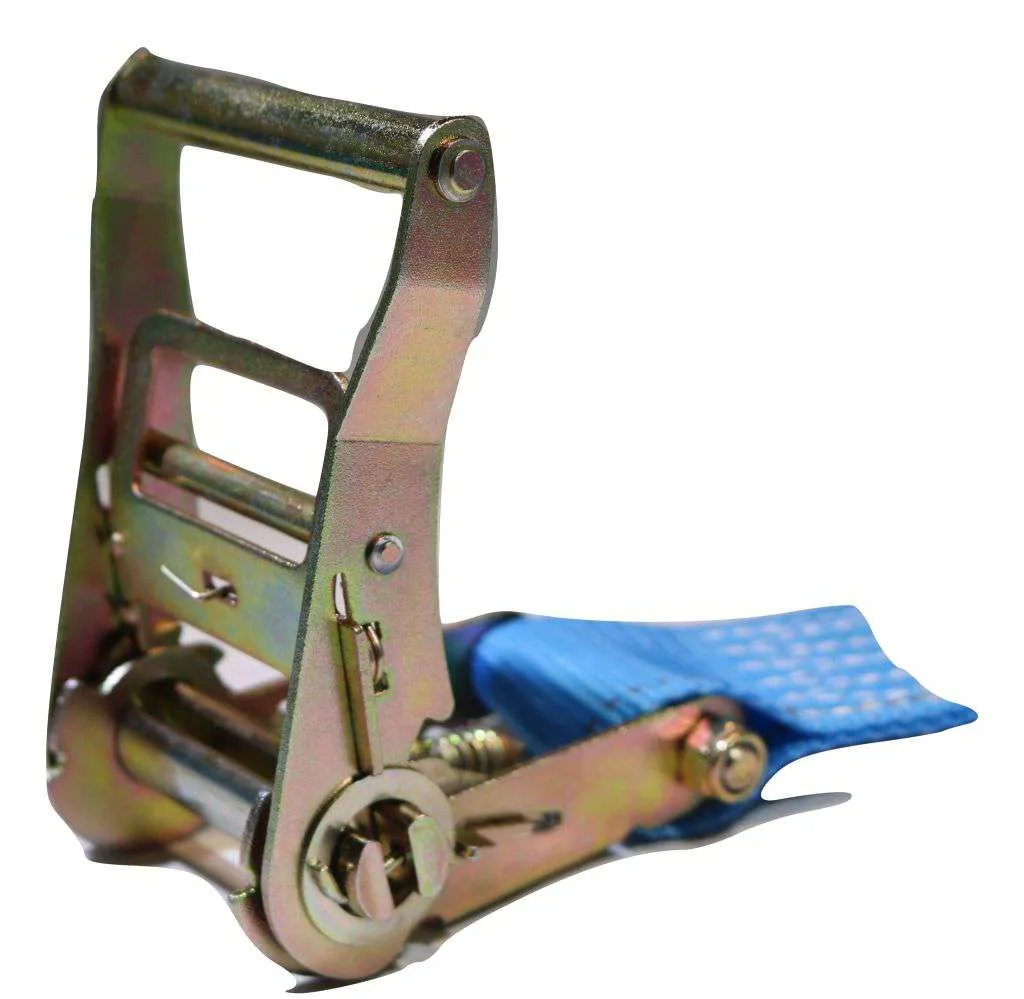 2 in x 20 Ft Van Ratchet Strap Logistic E-Track w/ Spring E 4 PACK | R20E