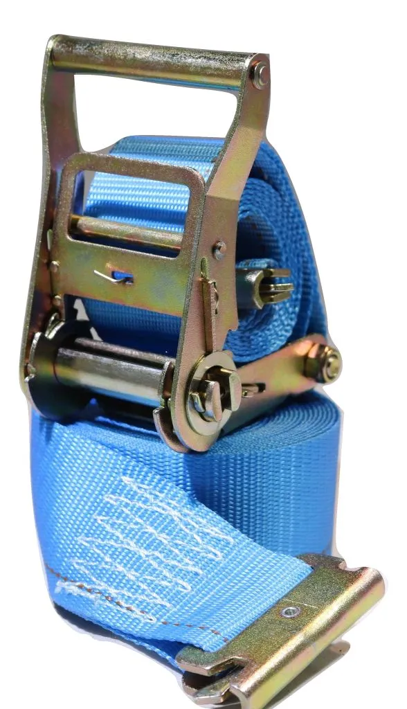 2 in x 20 Ft Van Ratchet Strap Logistic E-Track w/ Spring E 4 PACK | R20E
