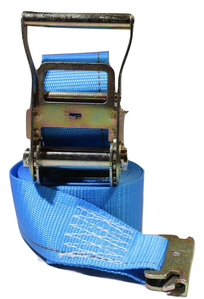 2 in x 20 Ft Van Ratchet Strap Logistic E-Track w/ Spring E 4 PACK | R20E