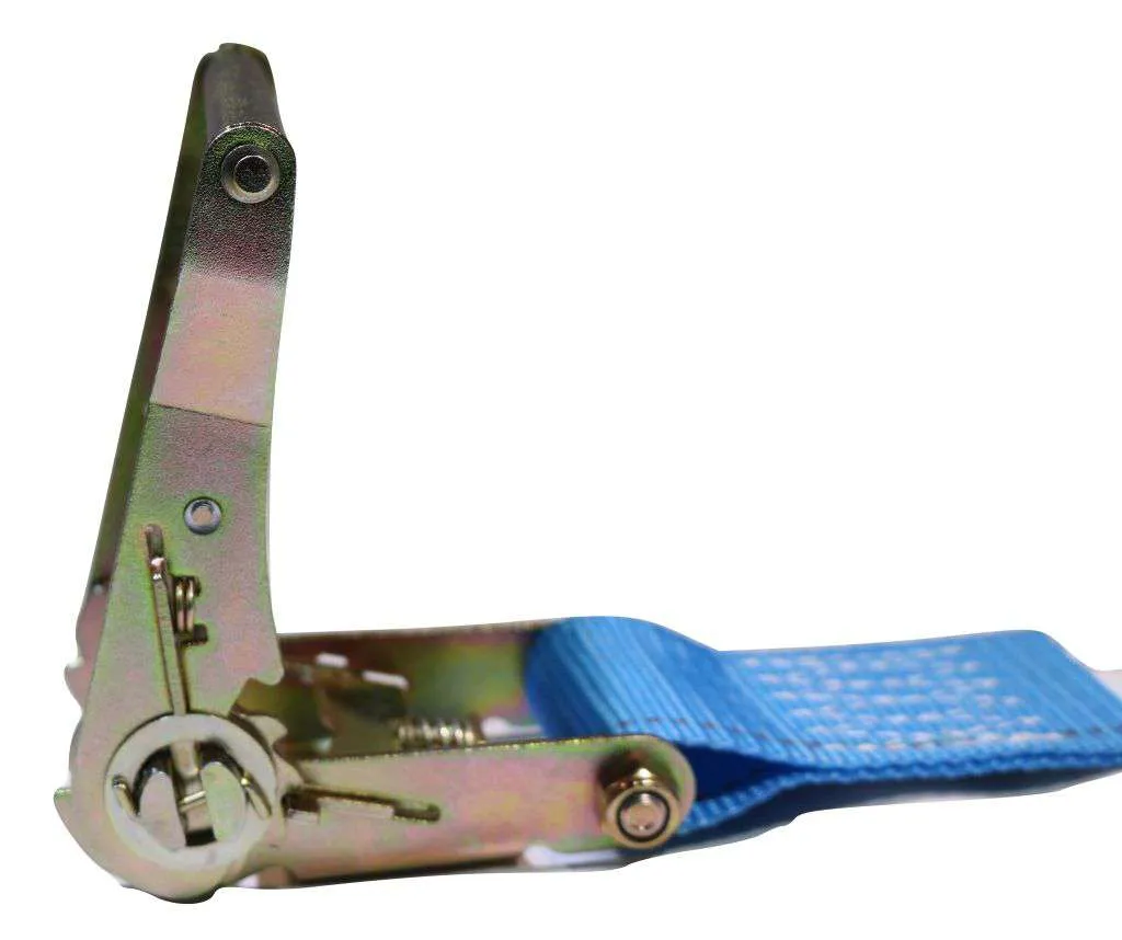 2 in x 20 Ft Van Ratchet Strap Logistic E-Track w/ Spring E 4 PACK | R20E