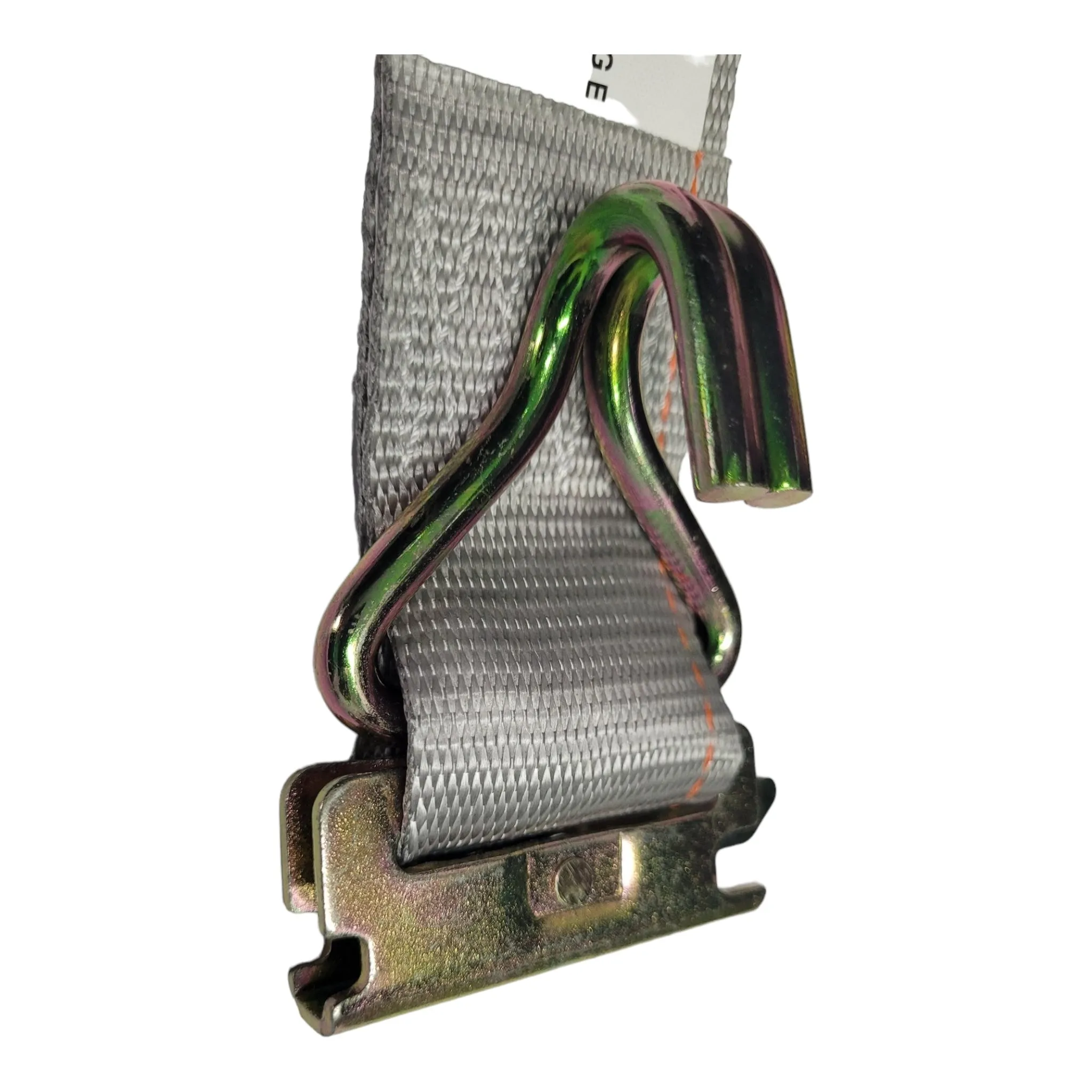 2" x 16 Ft Van Ratchet Straps Logistic E-Track w/ Spring E Fittings & Wire J Hooks | 2 PACK