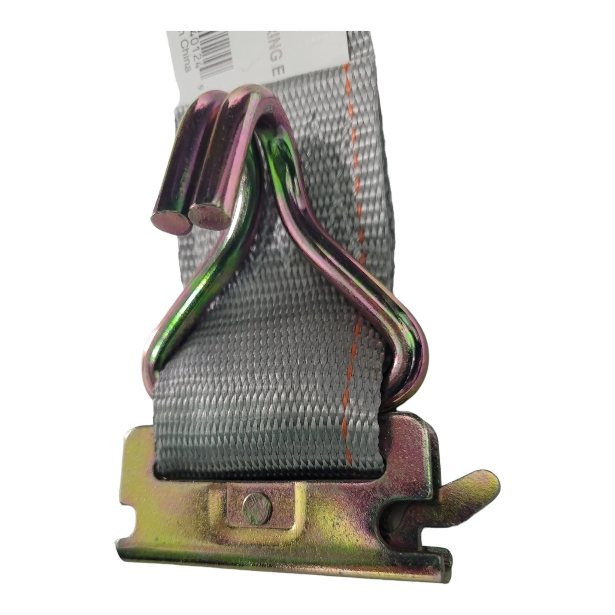 2" x 16 Ft Van Ratchet Straps Logistic E-Track w/ Spring E Fittings & Wire J Hooks | 2 PACK