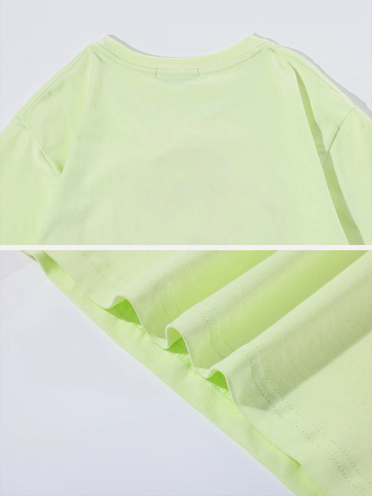 AlanBalen® - Cartoon Rabbit Embroidery Tee