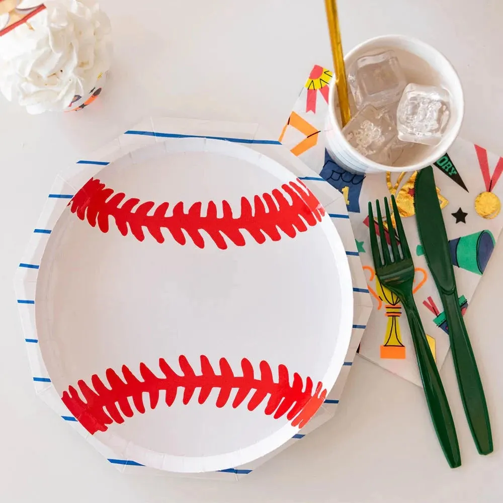 Baseball Plates - Paper Plates - Good Sport
