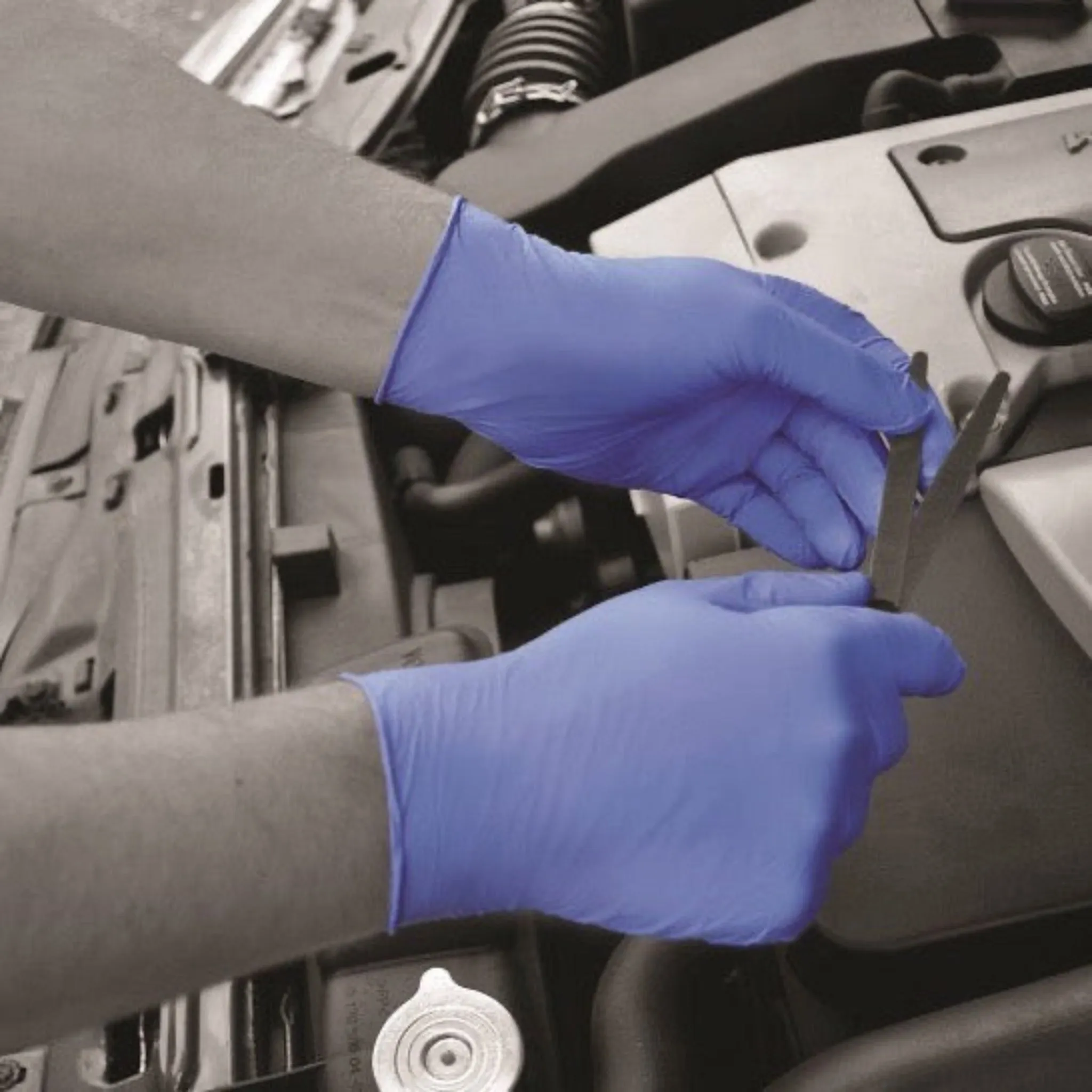 Bodyguards Blue Nitrile Examination Gloves GL890