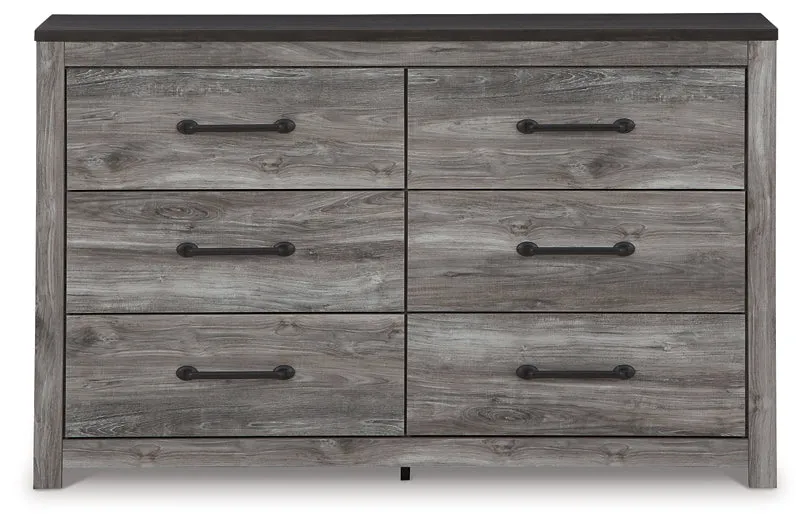 Bronyan King Panel Bed with Dresser