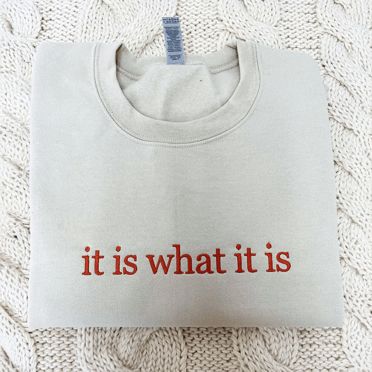 Custom Sweater Embroidery, Personalized Embroidered Sweatshirts