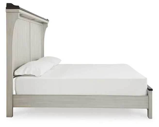 Darborn California King Panel Bed with Dresser