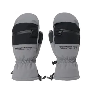 Dimito 23 Block Mitten Glove-GREY