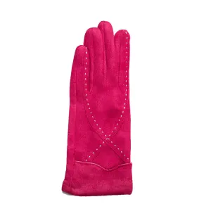 Ethel Gloves Raspberry