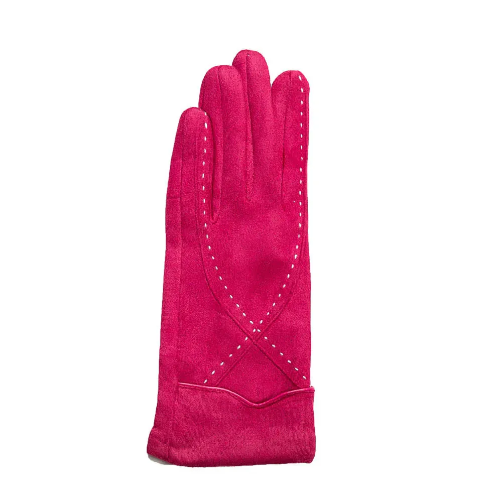 Ethel Gloves Raspberry