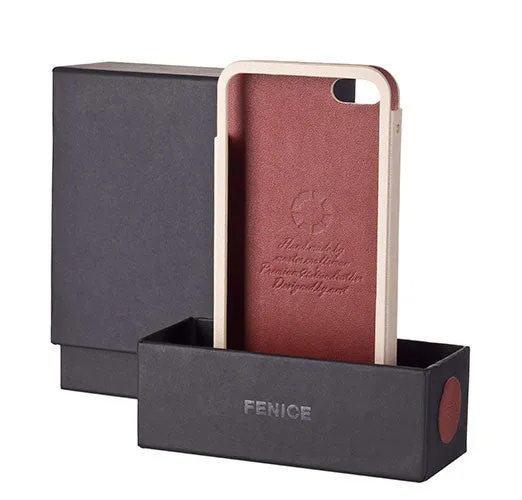 FENICE CLASSICO Genuine Leather case for Apple iPhone 4/4S