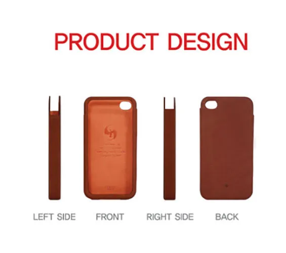 FENICE CLASSICO Genuine Leather case for Apple iPhone 4/4S