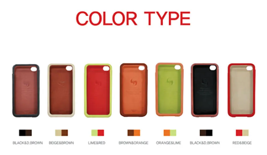 FENICE CLASSICO Genuine Leather case for Apple iPhone 4/4S