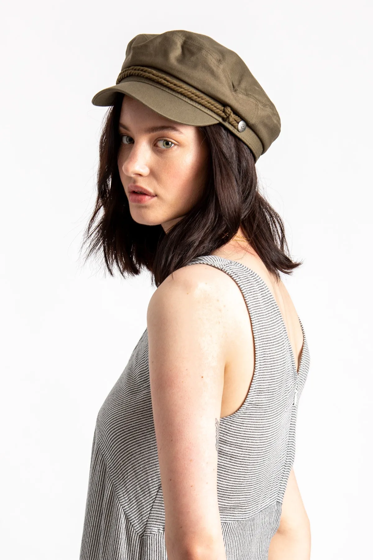 Fiddler Cap - Military Olive
