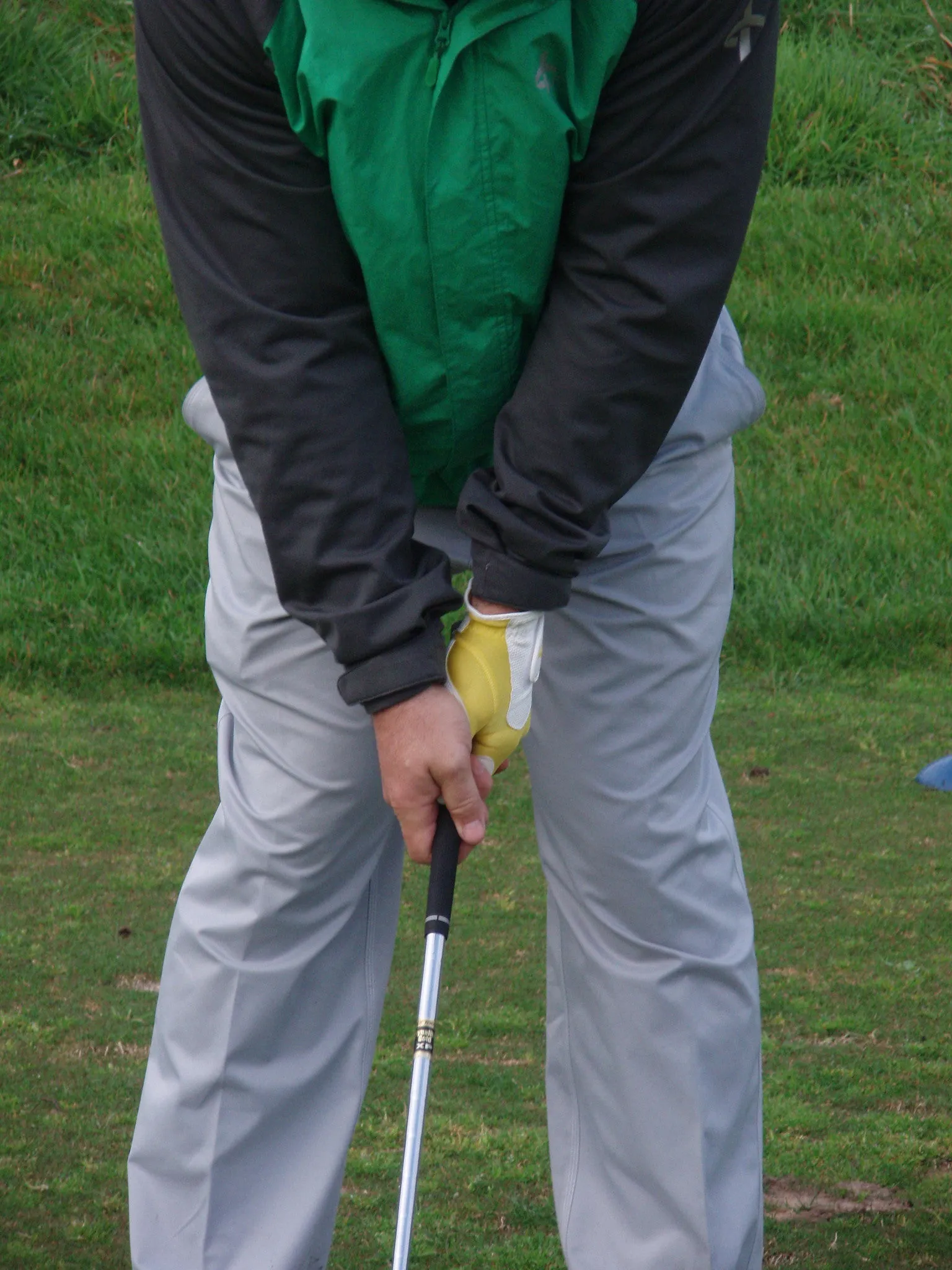 FIT39 Golf Glove - Green/White (Right Handed)