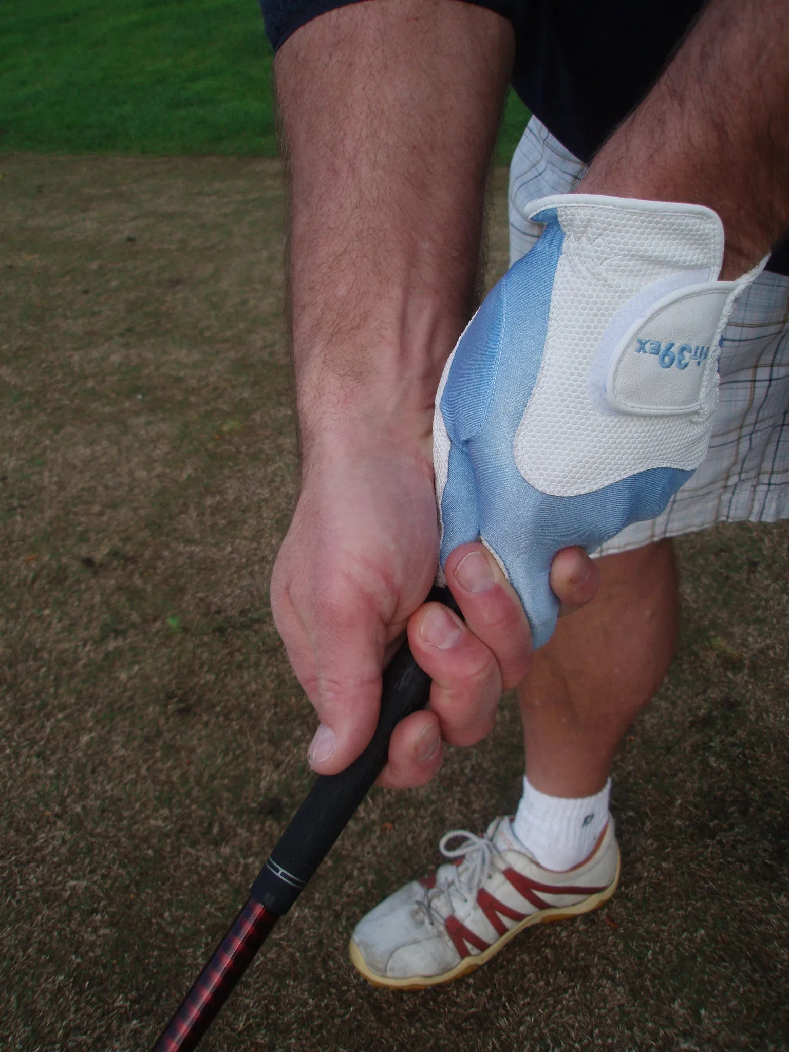 FIT39 Golf Glove - White/White