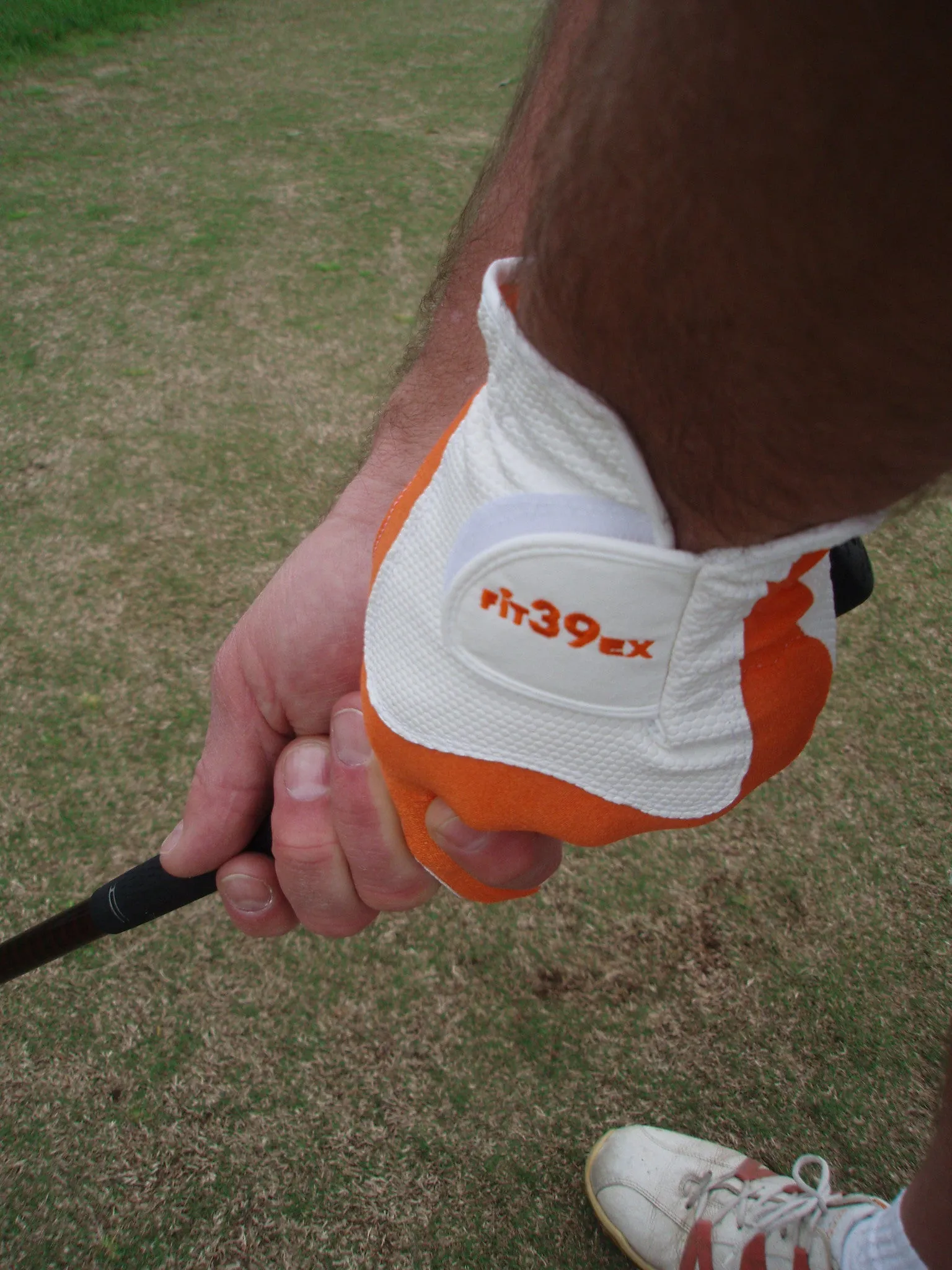 FIT39 Golf Glove - White/White