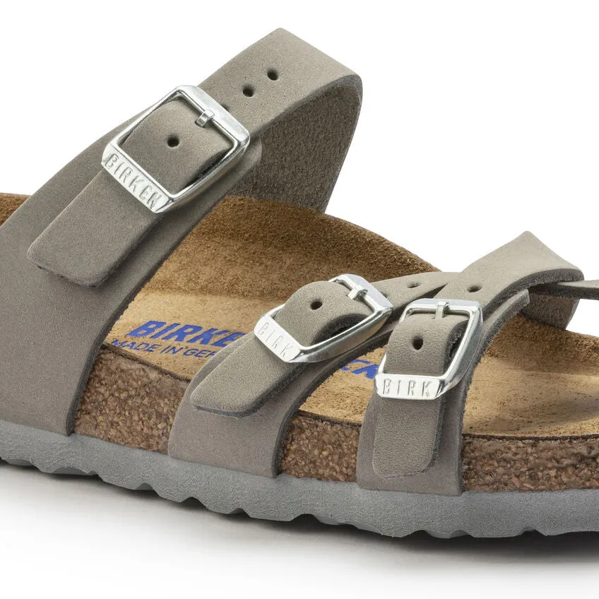 Franca - Nubuck Leather - Soft Footbed - Regular Fit