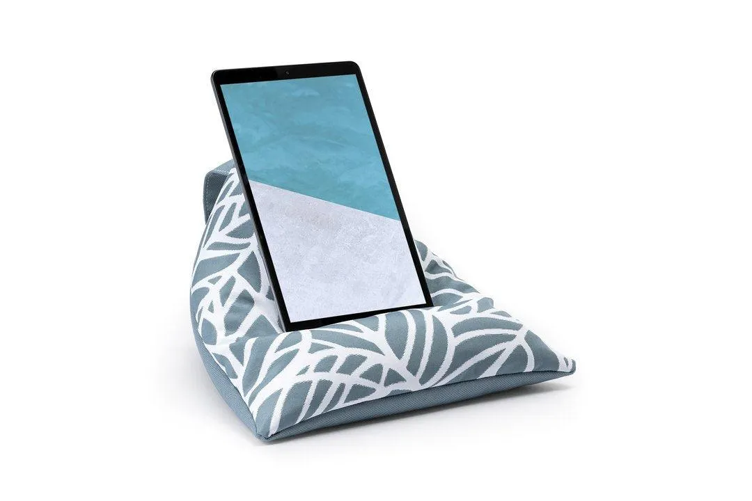 iPad Bean Bag Stand - Two Tone Patterned