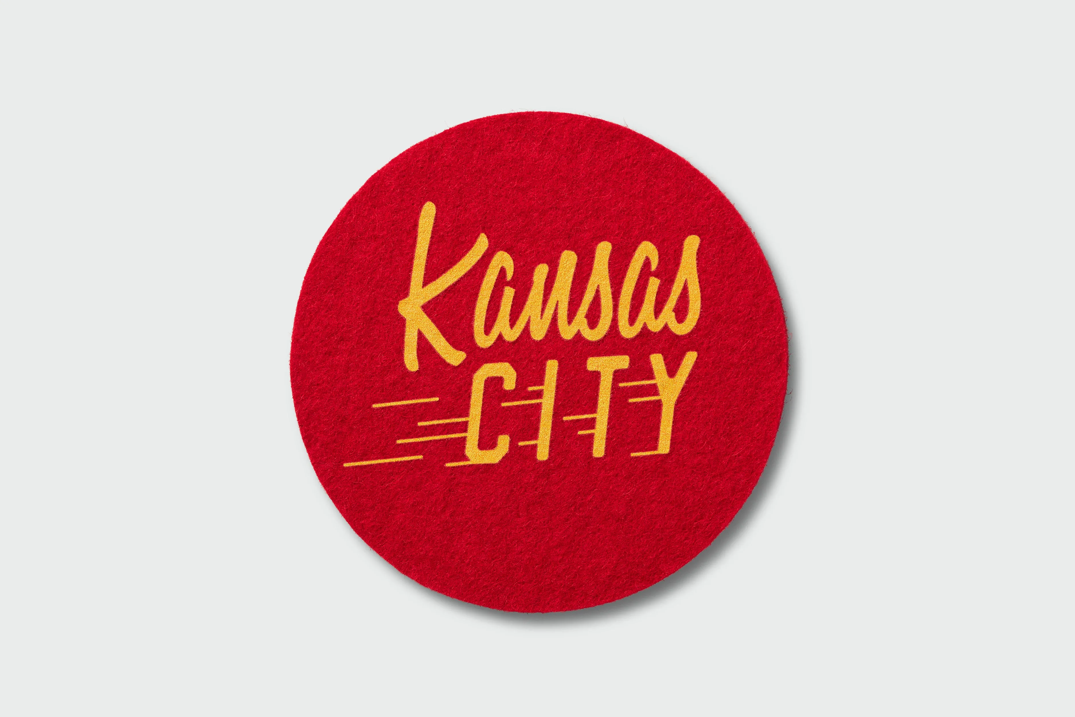 Kansas City Flyer Wool Coaster