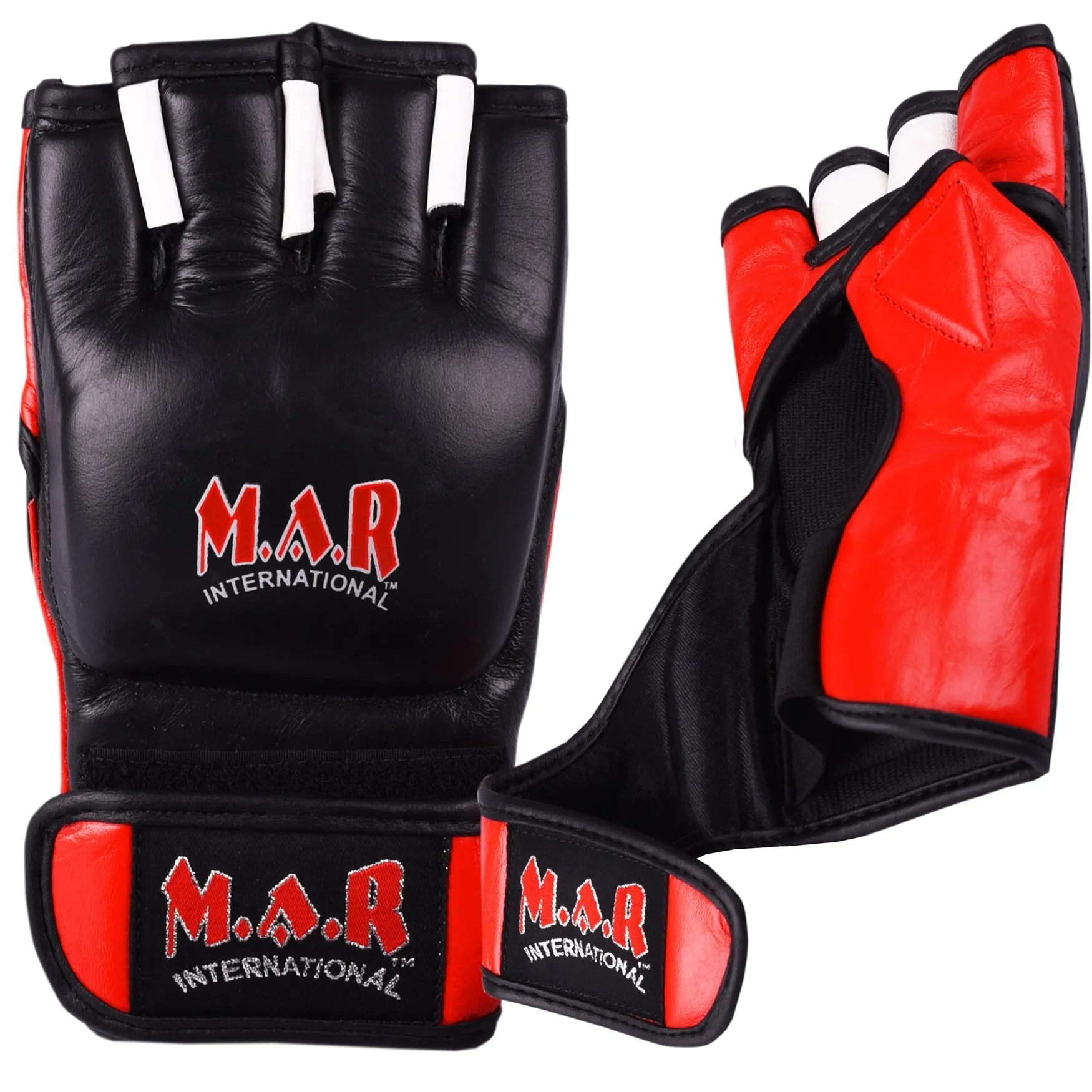 MAR-240 | Black Red MMA Competition Gloves