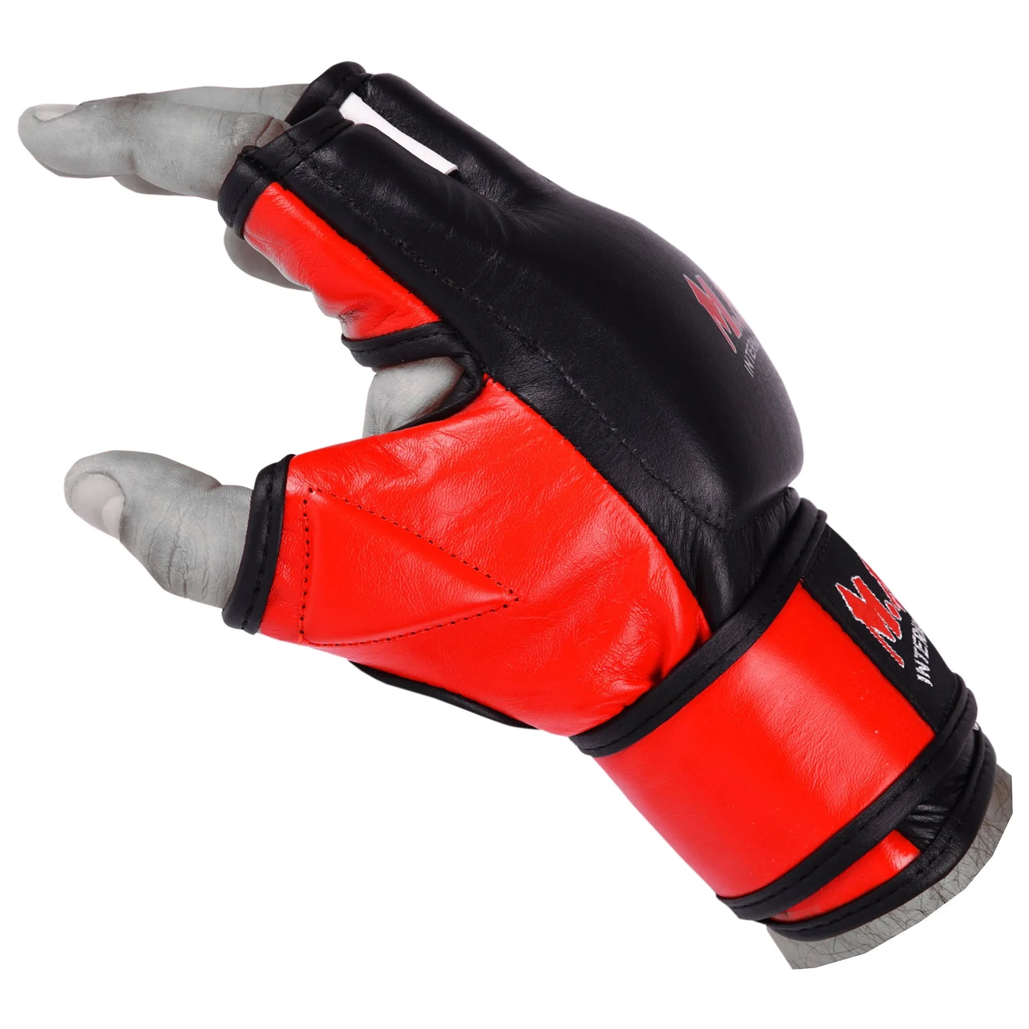 MAR-240 | Black Red MMA Competition Gloves