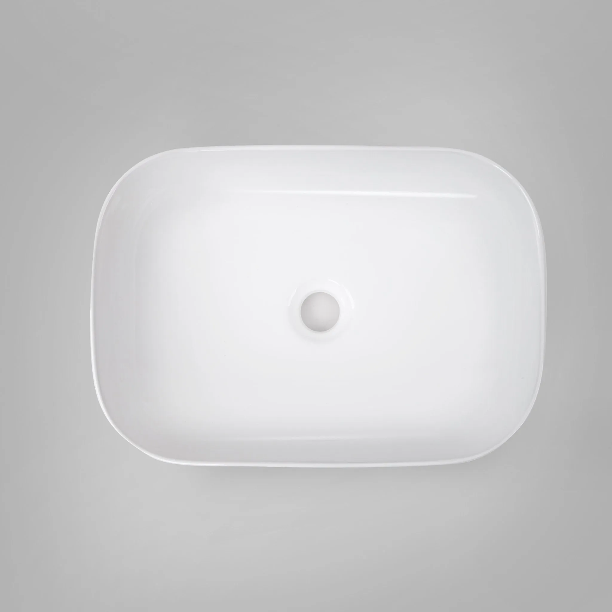 MICA 46 Above Counter Basin Gloss White