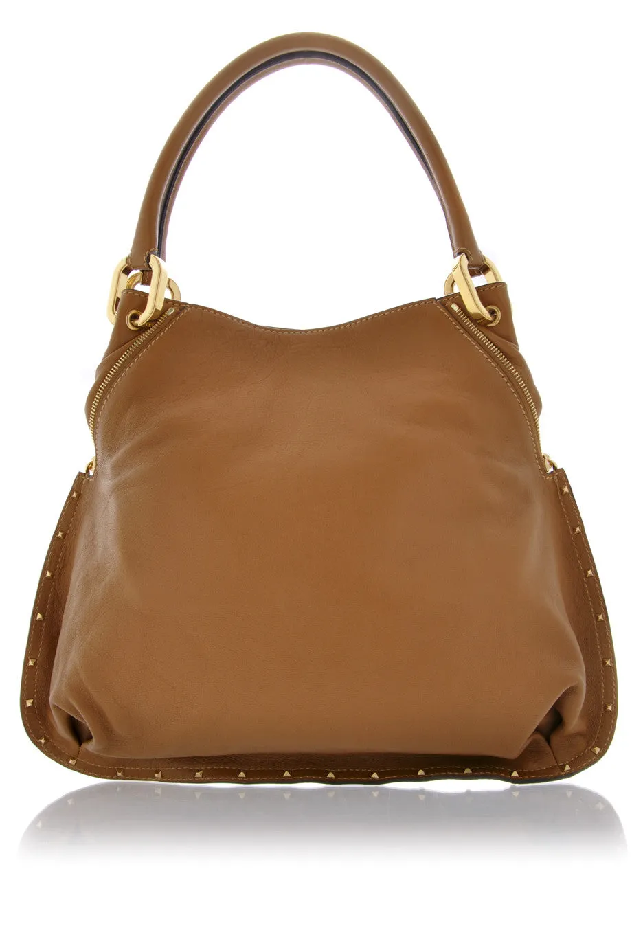 PARADISE Camel Leather Tote