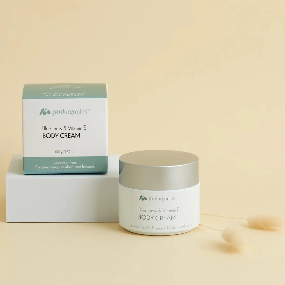 Pod Organics Blue Tansy and Vitamin E Body Cream