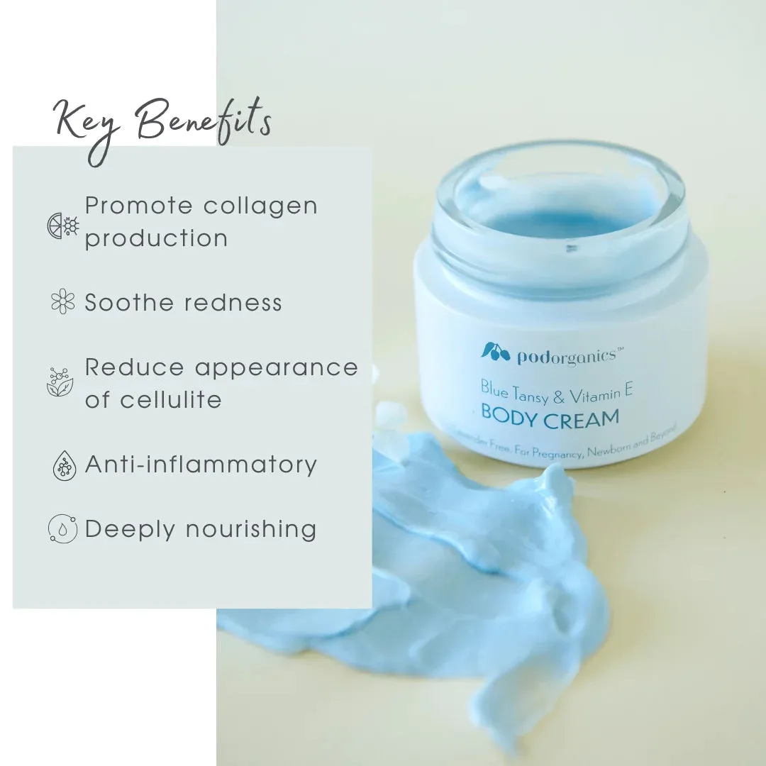 Pod Organics Blue Tansy and Vitamin E Body Cream