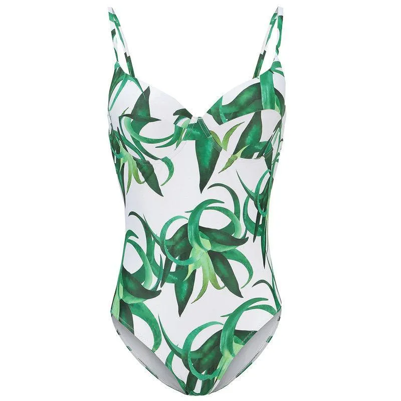 Sexy Floral Printed Monokini