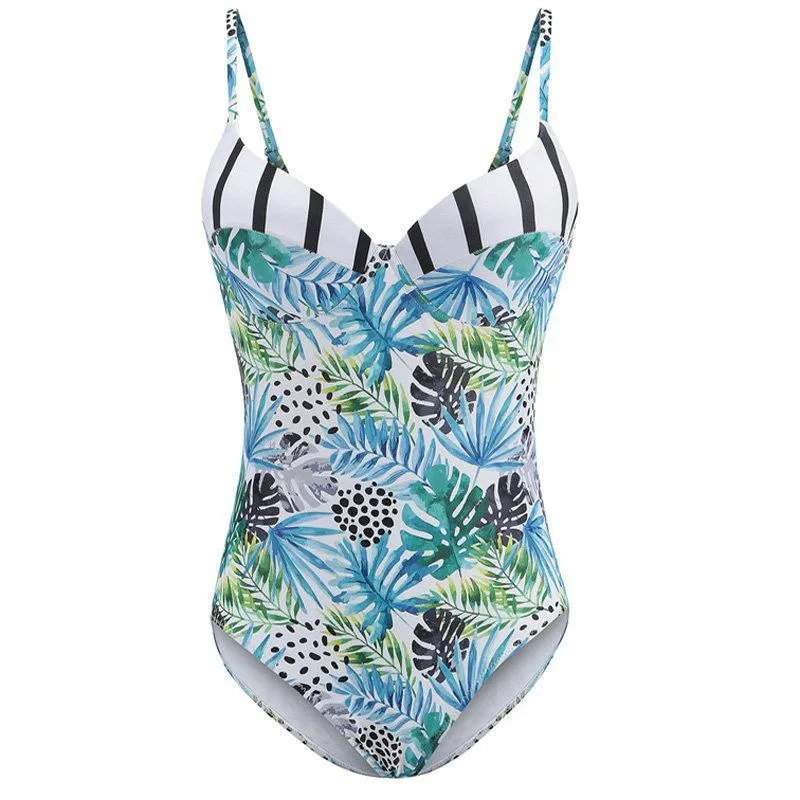 Sexy Floral Printed Monokini