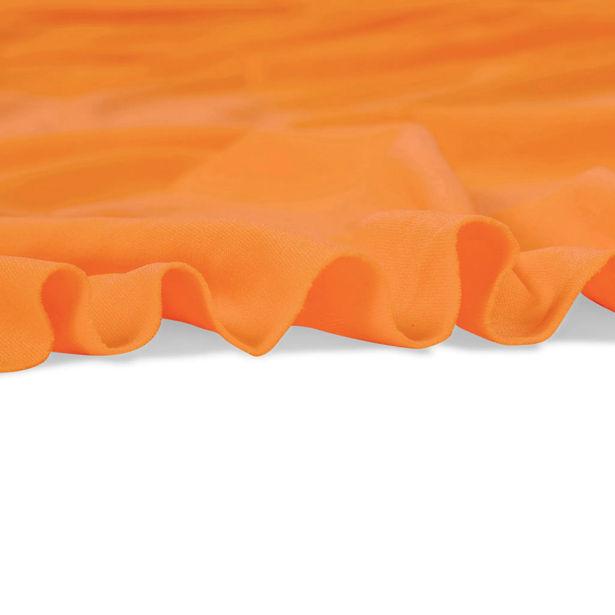 Spandex 4-way Stretch Backdrop Drape Curtain 14ft H x 60" W - Orange