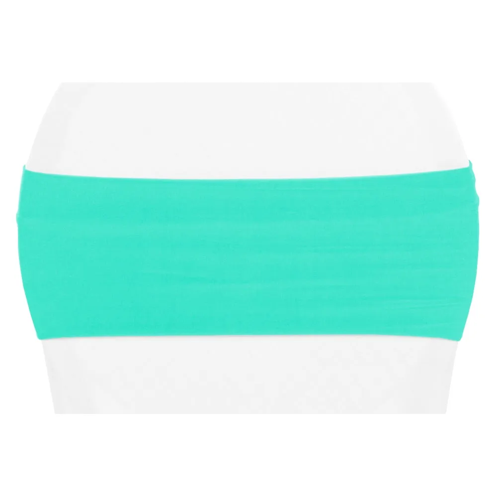 Spandex Chair Band - Turquoise