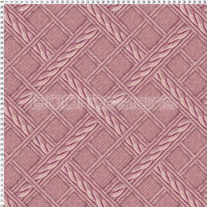 Spandex Printed Knit Check Plum
