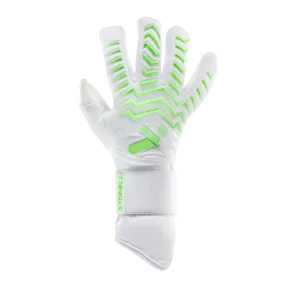 Storelli Electric Goalkeeper Gloves- White/Fluro Green