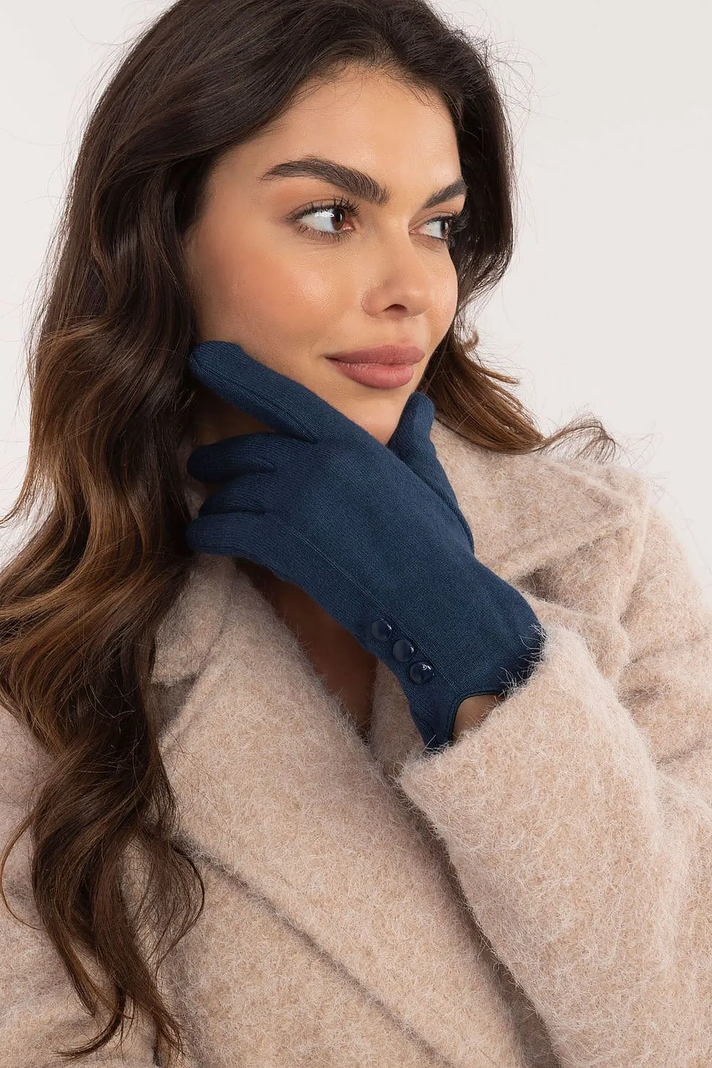 TEEK - Flowers Finger 3 Button Gloves