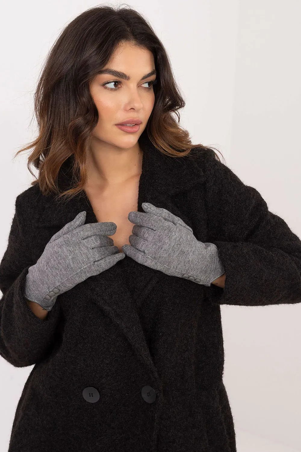 TEEK - Flowers Finger 3 Button Gloves