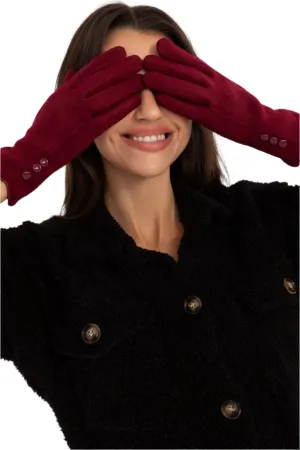 TEEK - Flowers Finger 3 Button Gloves