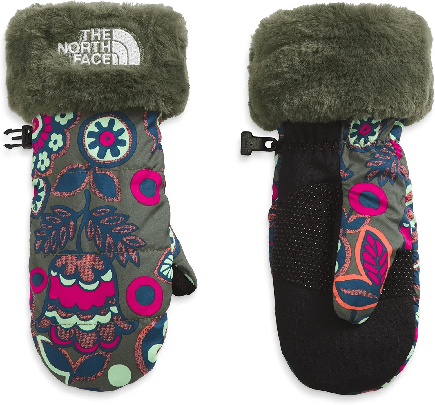 The North Face Girls' Mossbud Swirl Mitts