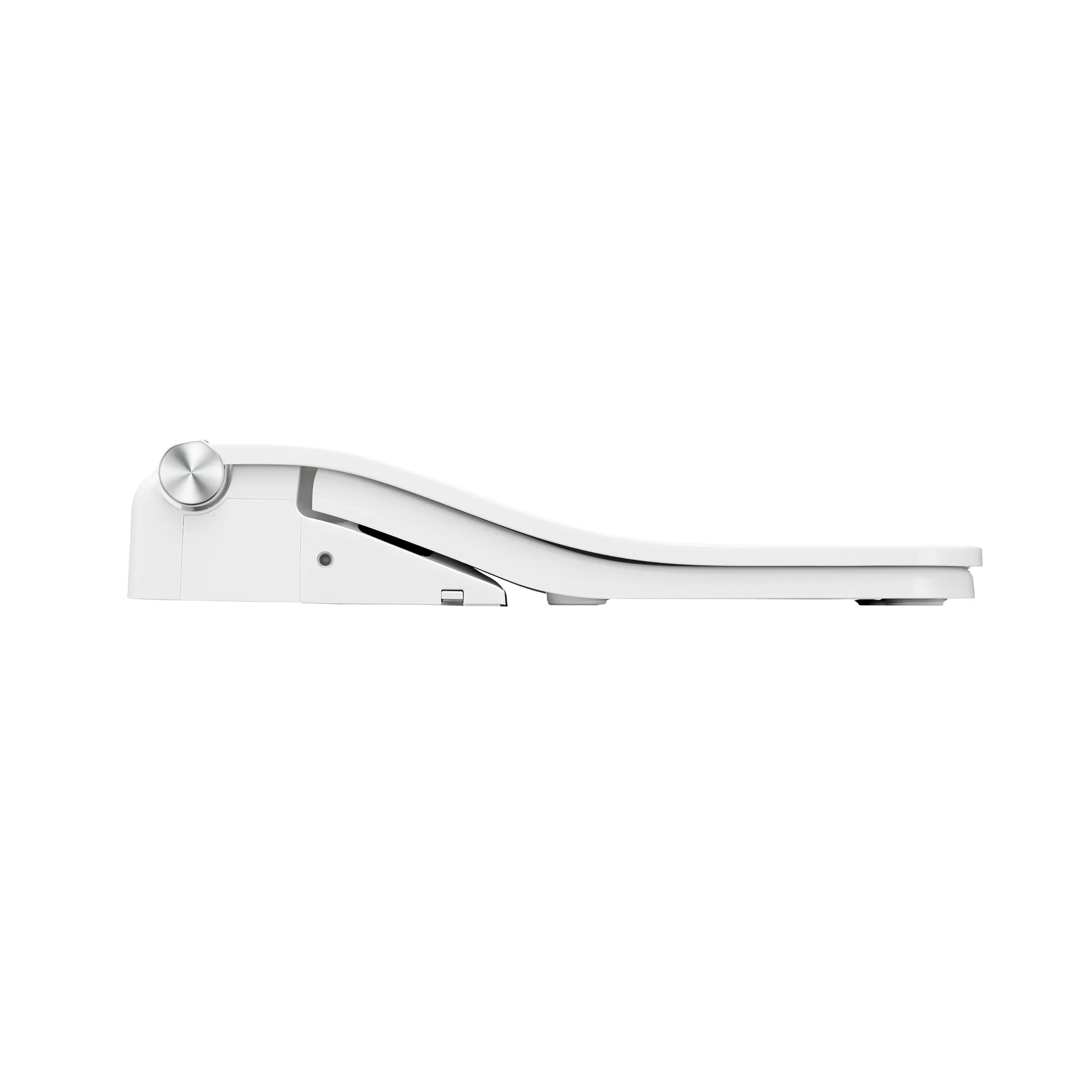 TOTO SW4549AT60#01 SW WASHLET  Ready Square Electronic Bidet Toilet Seat with Auto Flush in Cotton White