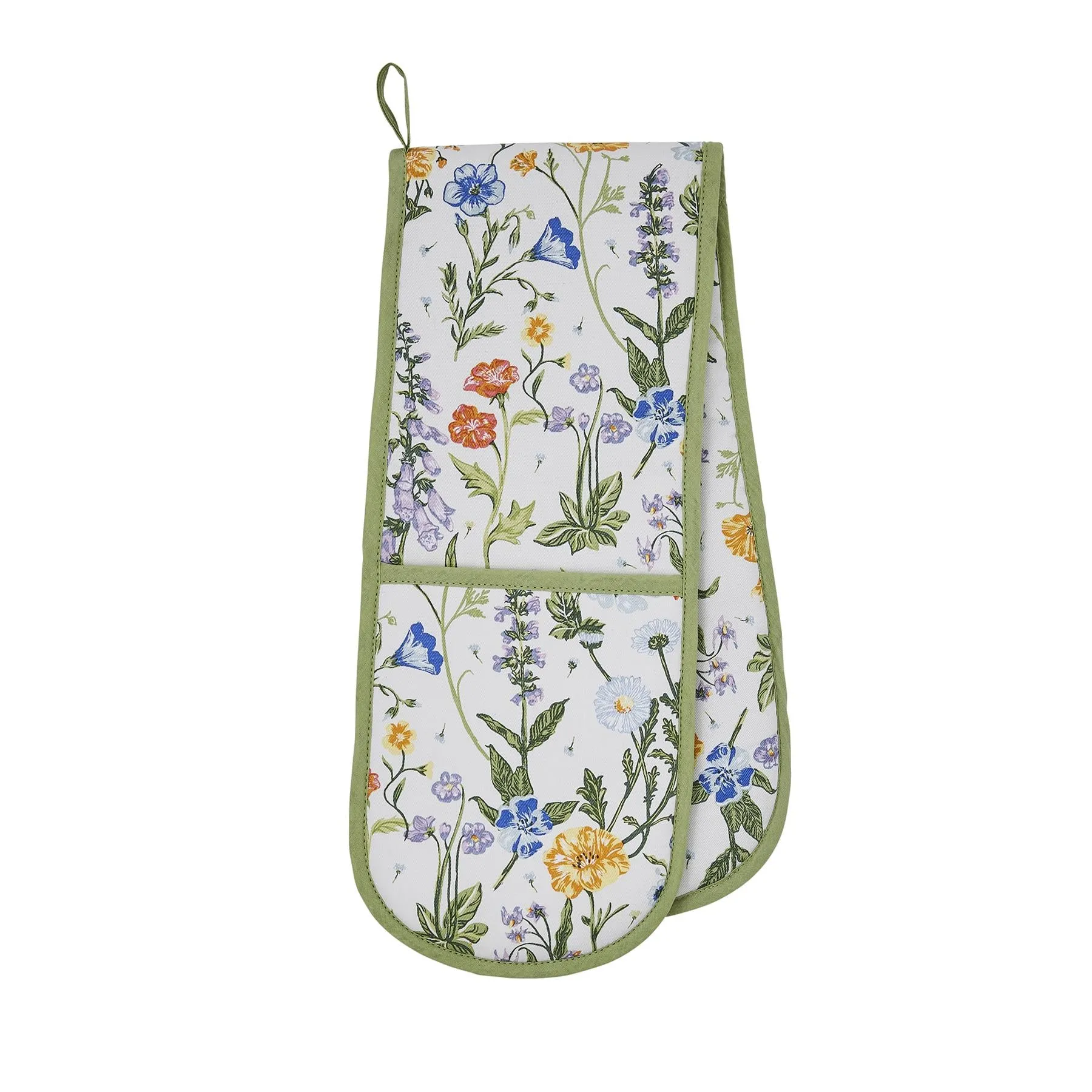Ulster Weavers Cottage Garden Double Oven Glove One Size in Multi