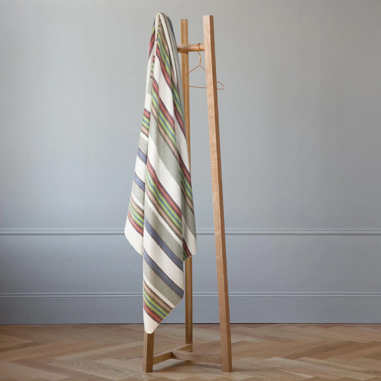 Zuro - Baby Alpaca Wool Throw Blanket / Sofa Cover - Queen 95 x 67 in - pastel colors